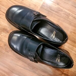 Dansko black buckle oxfords